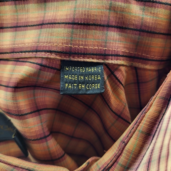 Bugatchi Dress Shirt size Large - Picture 5 of 9